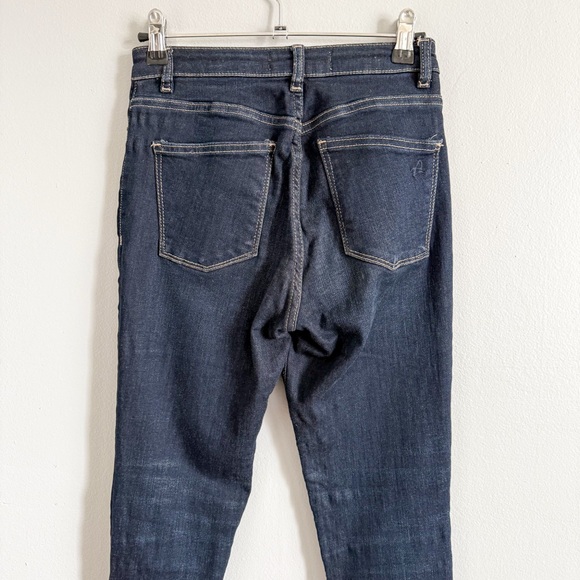 DL1961 Chrissy Skinny Dark Wash Premium Stretch Denim Size 24 - Picture 4 of 6